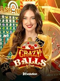 Crazy Balls live dealer at Spinbara Casino