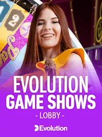 Evolution Game Shows lobby at Spinbara Casino